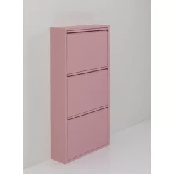 KARE Design Kleinmöbel & Sonstiges-Schuhkipper Caruso 3-Er Rosa