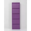 KARE Design Kleinmöbel & Sonstiges-Schuhkipper Caruso 5-Er Violet