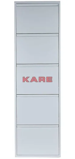 KARE Design Kleinmöbel & Sonstiges-Schuhkipper Caruso 5-Er Weiss