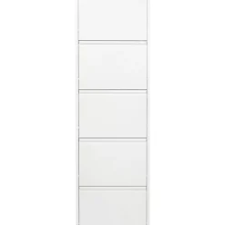 KARE Design Kleinmöbel & Sonstiges-Schuhkipper Caruso 5-Er Weiss