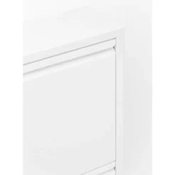 KARE Design Kleinmöbel & Sonstiges-Schuhkipper Caruso 3-Er Weiss