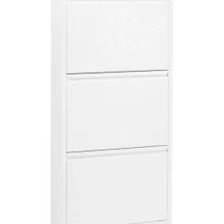 KARE Design Kleinmöbel & Sonstiges-Schuhkipper Caruso 3-Er Weiss