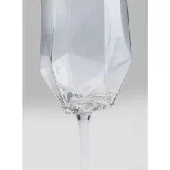 KARE Design Geschirr & Tischaccessoires-Sektglas Diamond Gold Rim