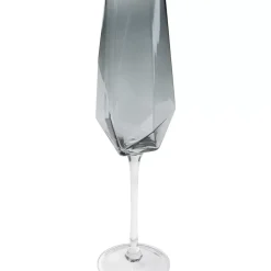 KARE Design Geschirr & Tischaccessoires-Sektglas Diamond Smoke