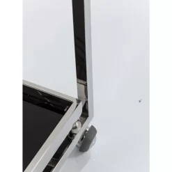 KARE Design Tische-Servierwagen Barfly Silber