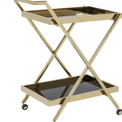 KARE Design Tische-Servierwagen Casino Gold
