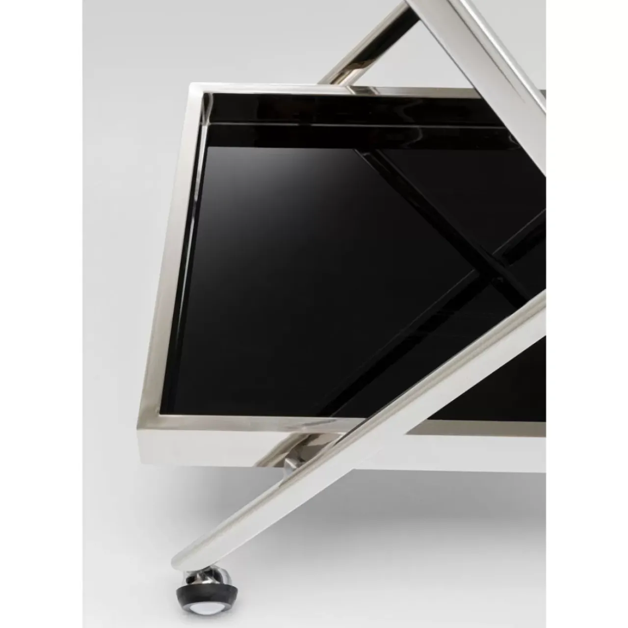 KARE Design Tische-Servierwagen Casino Silber