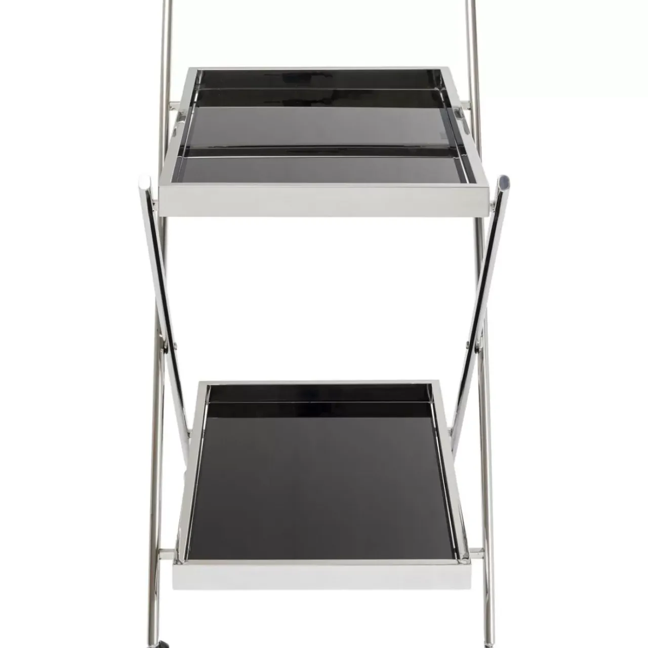 KARE Design Tische-Servierwagen Casino Silber