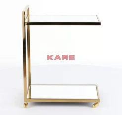KARE Design Tische-Servierwagen Classy Gold