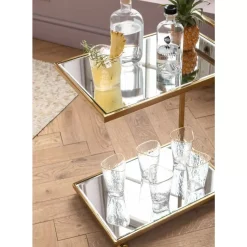 KARE Design Tische-Servierwagen Classy Gold