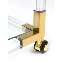 KARE Design Tische-Servierwagen Josy Gold