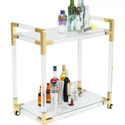 KARE Design Tische-Servierwagen Josy Gold