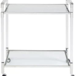 KARE Design Tische-Servierwagen Josy Silber