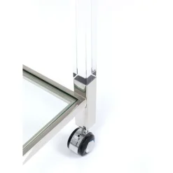 KARE Design Tische-Servierwagen Josy Silber