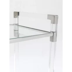 KARE Design Tische-Servierwagen Josy Silber