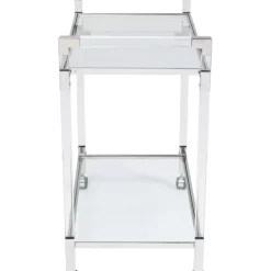 KARE Design Tische-Servierwagen Josy Silber