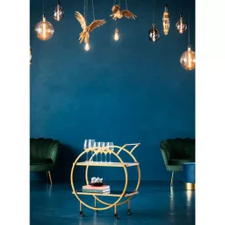 KARE Design Tische-Servierwagen Loft Brass