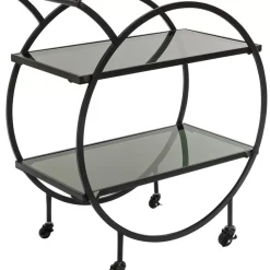 KARE Design Tische-Servierwagen Loft Schwarz