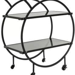 KARE Design Tische-Servierwagen Loft Schwarz