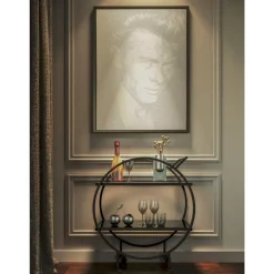 KARE Design Tische-Servierwagen Loft Schwarz