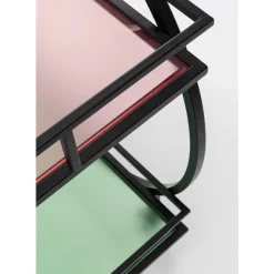 KARE Design Tische-Servierwagen Rainbow Rund