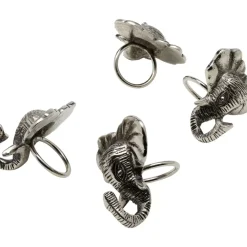 KARE Design Geschirr & Tischaccessoires-Serviettenring Happy Elephants (4/Set)