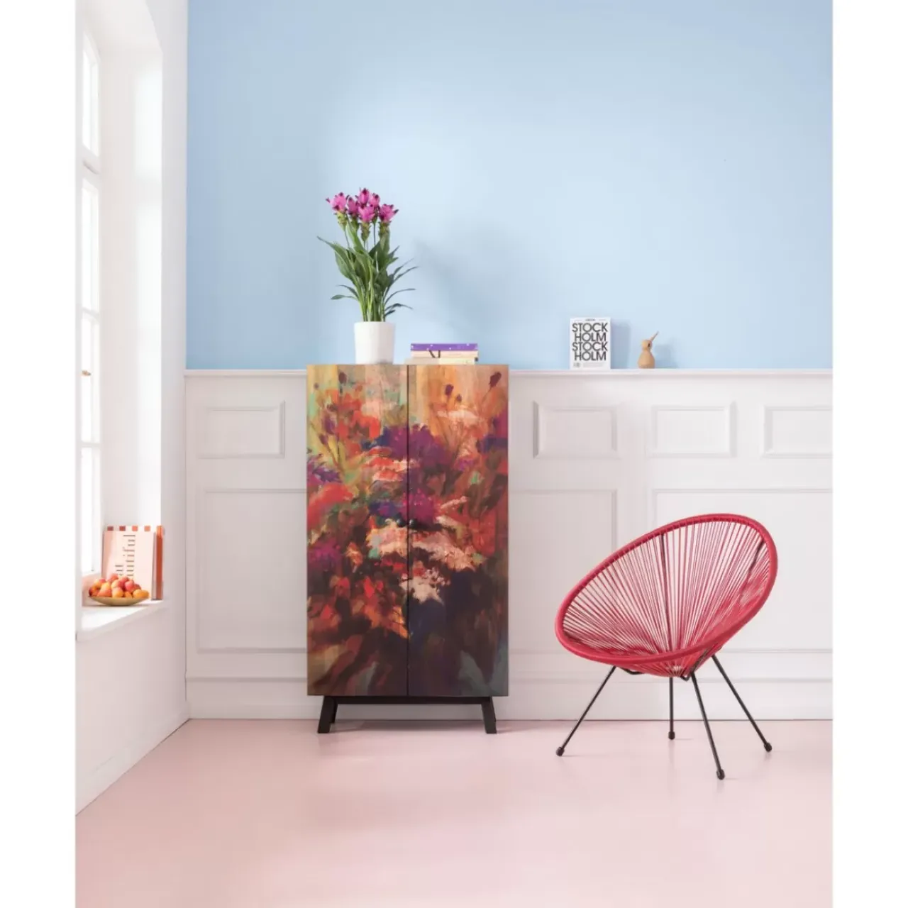 KARE Design Outdoormöbel-Sessel Acapulco Cherry