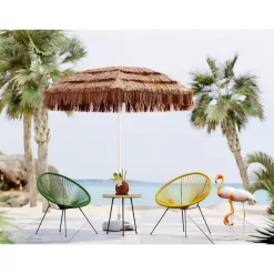 KARE Design Outdoormöbel-Sessel Acapulco Gelb