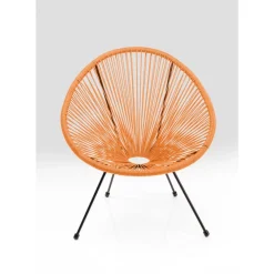 KARE Design Outdoormöbel-Sessel Acapulco Orange