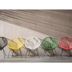 KARE Design Outdoormöbel-Sessel Acapulco Schwarz