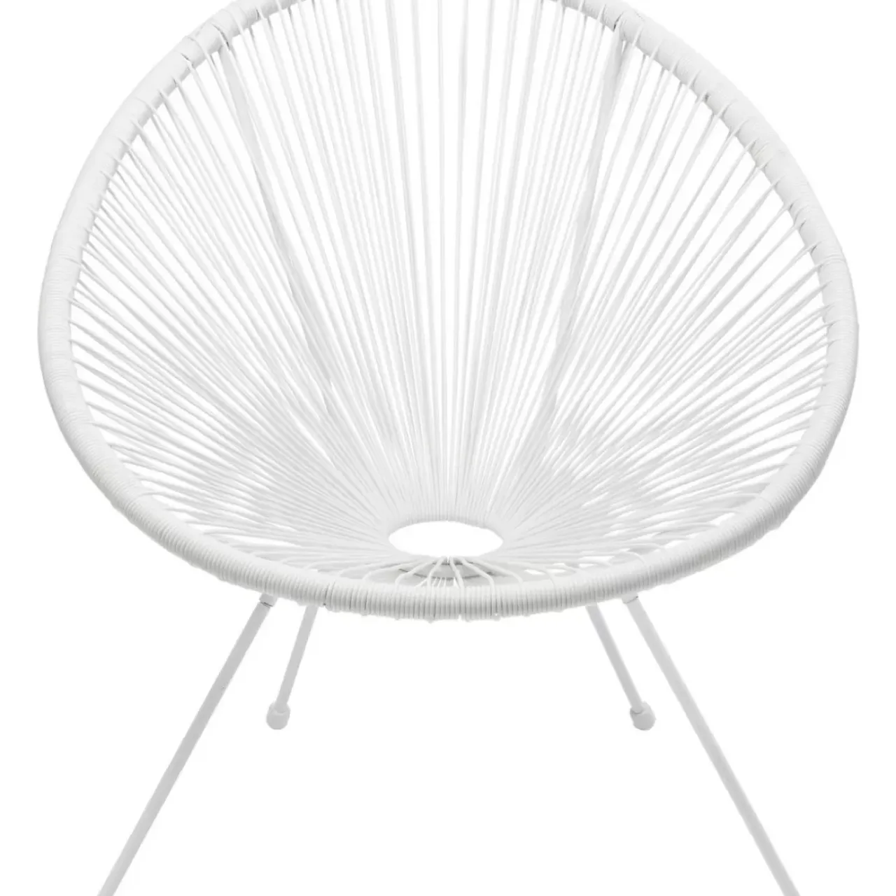KARE Design Outdoormöbel-Sessel Acapulco Weiss