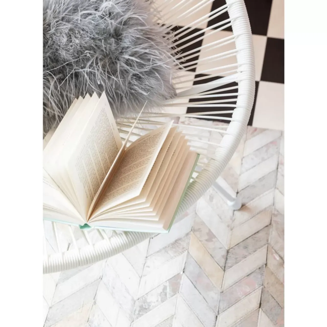 KARE Design Outdoormöbel-Sessel Acapulco Weiss