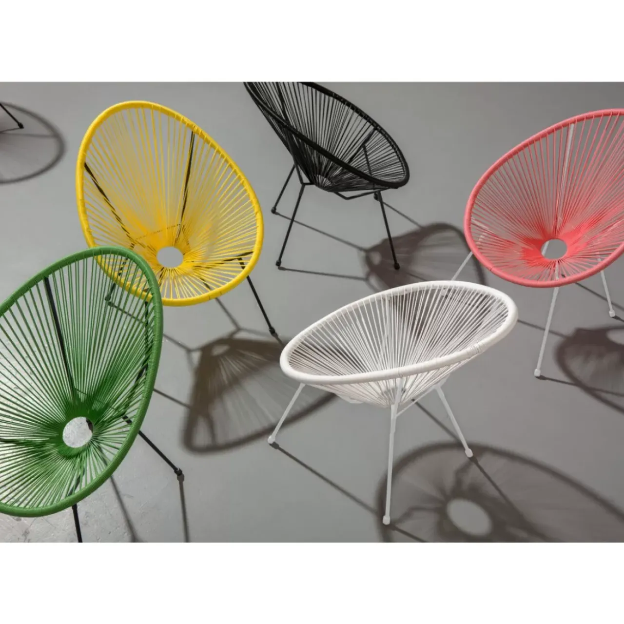 KARE Design Outdoormöbel-Sessel Acapulco Weiss