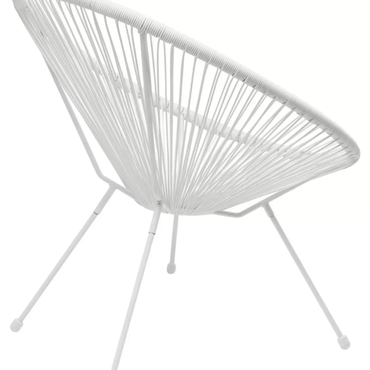 KARE Design Outdoormöbel-Sessel Acapulco Weiss