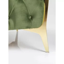 KARE Design Sessel-Sessel Bellissima Velvet Grun 120Cm