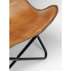 KARE Design Sessel-Sessel California Leder Braun