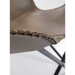 KARE Design Sessel-Sessel California Leder Dunkelbraun