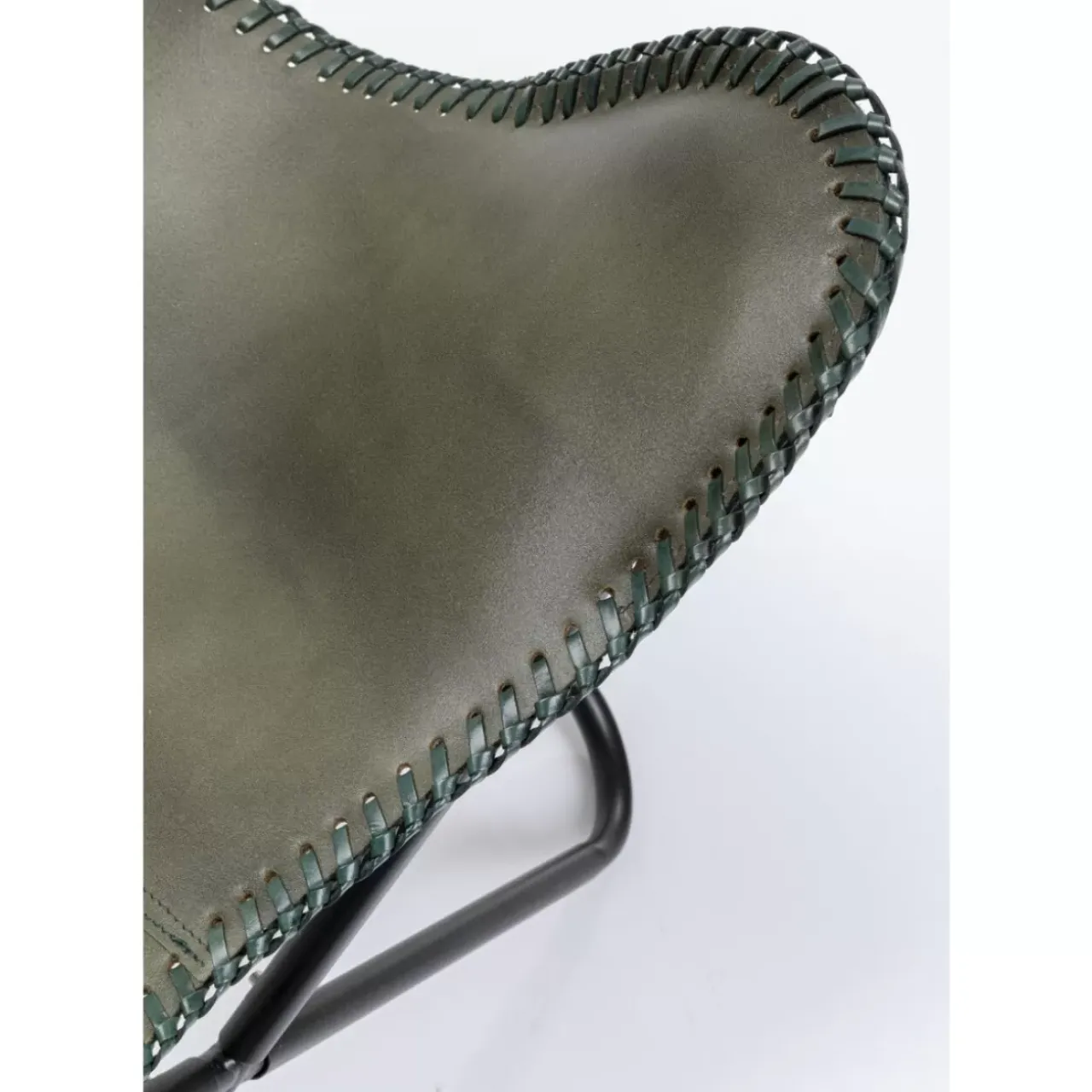 KARE Design Sessel-Sessel California Leder Khaki