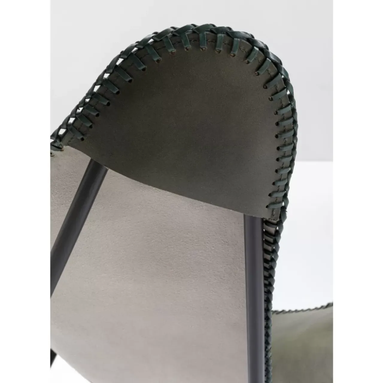 KARE Design Sessel-Sessel California Leder Khaki