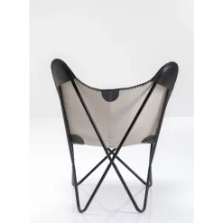 KARE Design Sessel-Sessel California Leder Schwarz