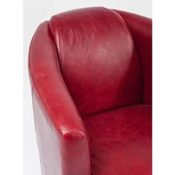 KARE Design Sessel-Sessel Cigar Lounge Red