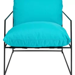 KARE Design Outdoormöbel-Sessel Cuby Garden Blau