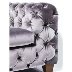 KARE Design Sessel-Sessel Desire Silbergrau