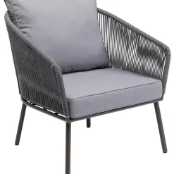KARE Design Outdoormöbel-Sessel Elba Grau