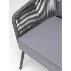 KARE Design Outdoormöbel-Sessel Elba Grau