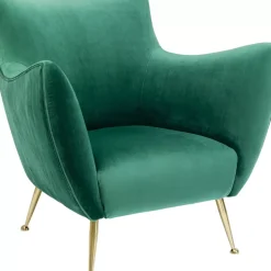 KARE Design Sessel-Sessel Goldfinger Grun