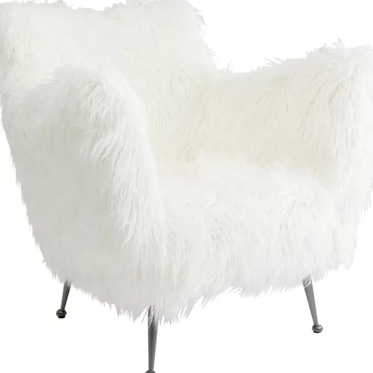 KARE Design Sessel-Sessel Goldfinger Weis