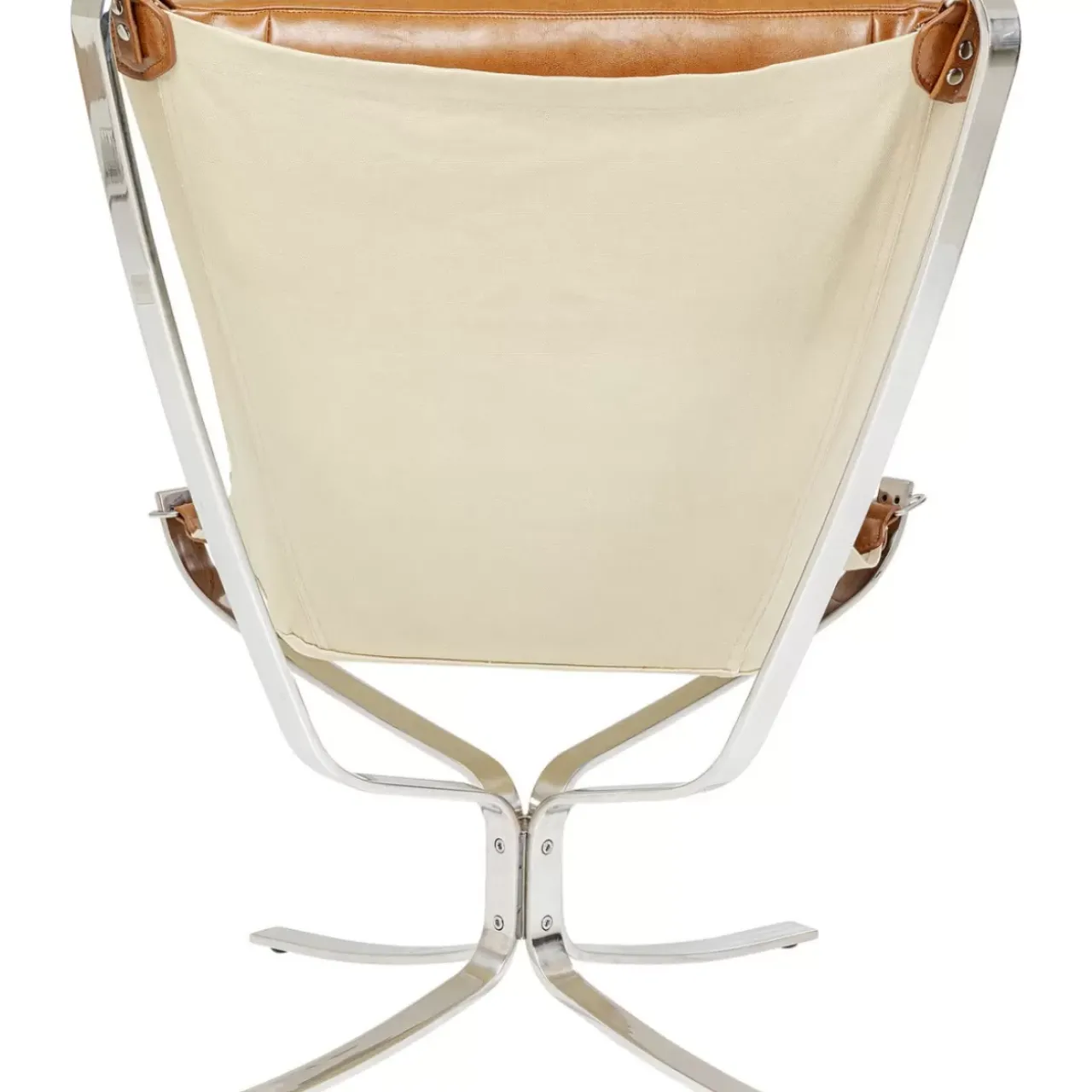 KARE Design Sessel-Sessel Mit Hocker Washington Braun