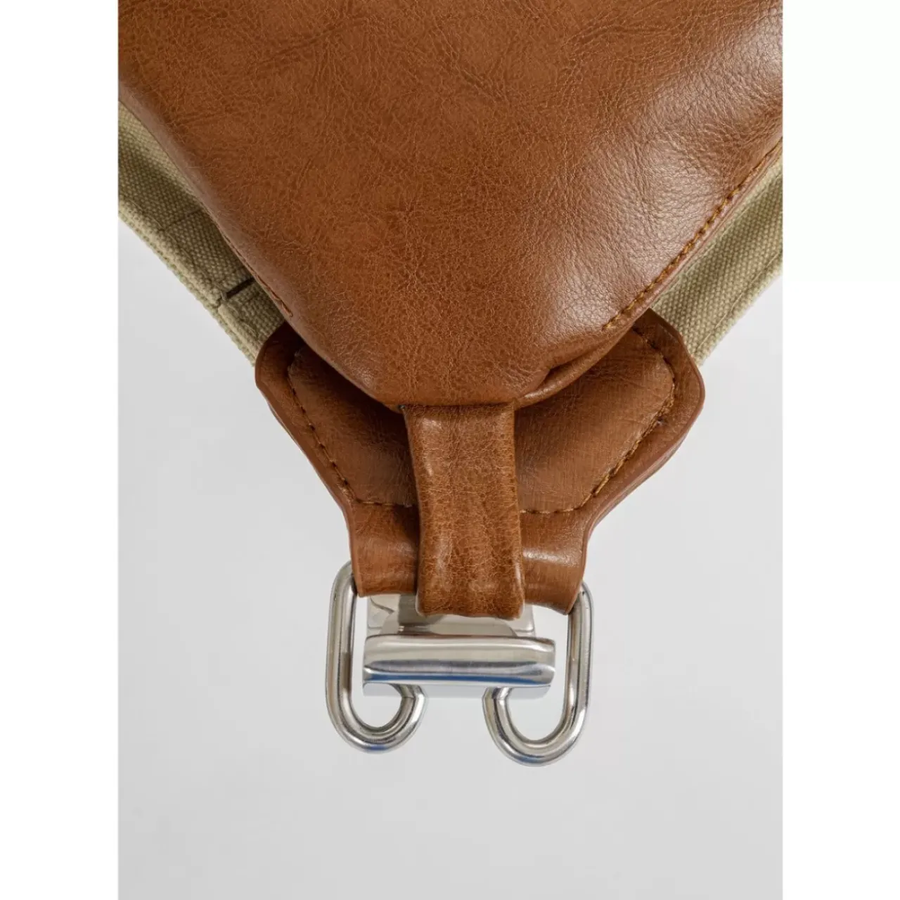 KARE Design Sessel-Sessel Mit Hocker Washington Braun