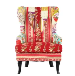 KARE Design Sessel-Sessel Patchwork Red